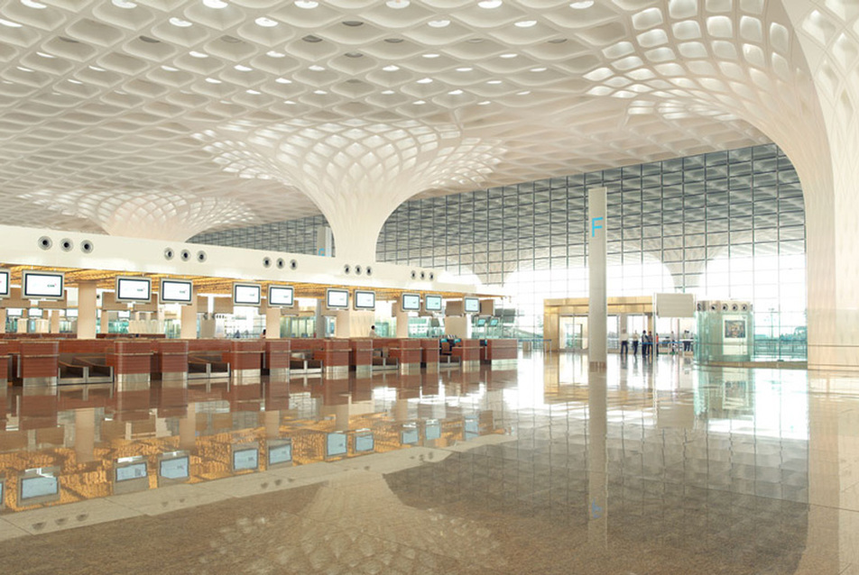 Chhatrapati Shivaji Maharaj International, Mumbai - építész: Skidmore, Owings & Merrill
