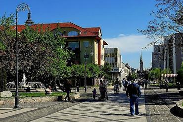 Pesterzsébet mai városközpontja. 