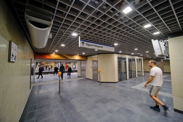 Átadták a 3-as metró felújított szakaszát., Fotó: Vörös Attila