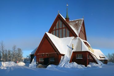 Kiruna temploma Forrás: Dezeen