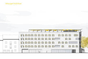 Co-housing, XIII. Kerület, Szent László út 1., Tervező: Müller Anna, Konzulens: Jancsó Miklós