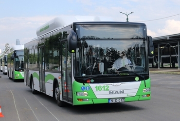 A CNG buszok Miskolcon. 