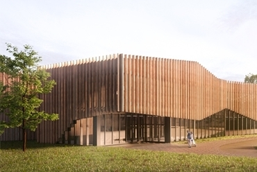Lammassaari Középiskola és Közösségi Központ, Oulu, Tervező: Krajnyák Nándor Bence, 2019.