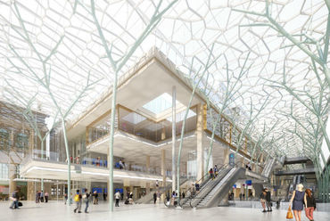 A Gare du Nord átépítésének látványterve. Kép: Semop gare du nord/Denis Valode architecture/atelier d’architecture SNCF