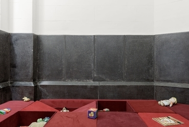 Átépíthető templomi terepbútor gyerekeknek, Jézus Szíve Jezsuita Templom, Budapest, PRTZN, 2019., Fotó: Danyi Balázs