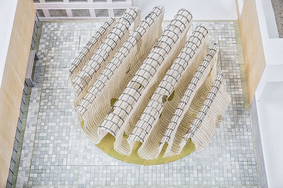 Roof Sentiment, Szöul, 2015, SoA - Society of Architecture, Kang Yerin, Lee Chihoon (Makett fotó: MMCA)