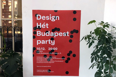 Design Hét 2019 arculat, plakát - terv: Balogh Balázs