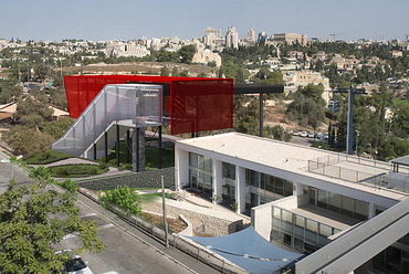 A lanovka látványterve (Fotó: Jeruzsálemi Fejlesztési Hivatal)