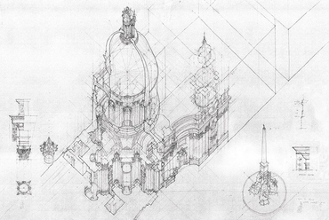 Winston Yuen: Dualities and Multiplicities. Sant’ Agnese in Agone. Winston Yuen. Toll papíron, 1060 × 680mm
