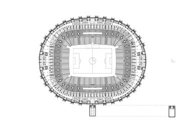 Skybox szint. Építész: Skardelli György (KÖZTI Zrt.)