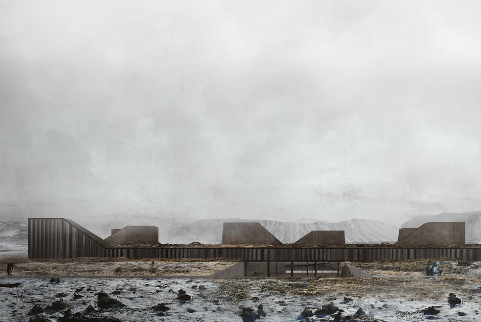 Vulkánmúzeum Izlandon – Györgyi Csenge és Iszak Bálint nemzetközi pályázatot nyert terve