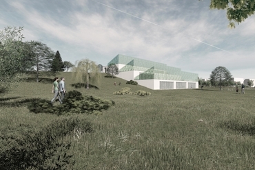 Biogázfeldolgozó és látogatóközpont, Tervező: Kazi Zsolt, BME Építészmérnöki Kar, 2019.