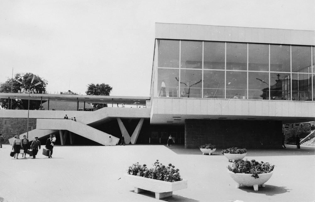 A Déli pályaudvar első üteme, 1962. Fotó: Fortepan (Nr. 155985), adományozó: Racsmány Dömötör