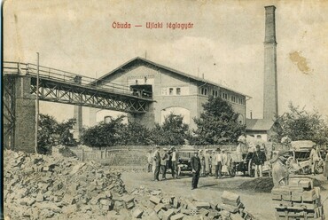 Óbuda, Újlaki téglagyár a századfordulón, forrás: képeslap a szerző gyűjteményéből