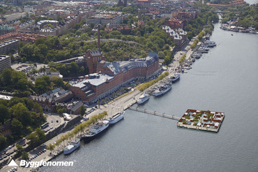 A Byggfenomen fürdő-projektje. Kép: Byggfenomen Stockholm AB, via Kallbadaren.se