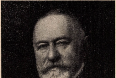Fleischl Róbert portréja. Forrás: Építő Ipar – Építő Művészet, 1926. június 1. 1. o.