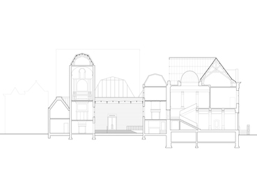 Museum De Lakenhal, Leiden, Hollandia, Tervezők: Happel Cornelisse Verhoeven, Julian Harrap Architects