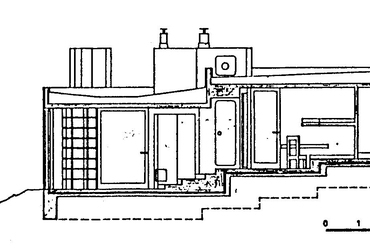 Leányfalu, családi nyaraló 1974-75 – terv: Ungár Péter