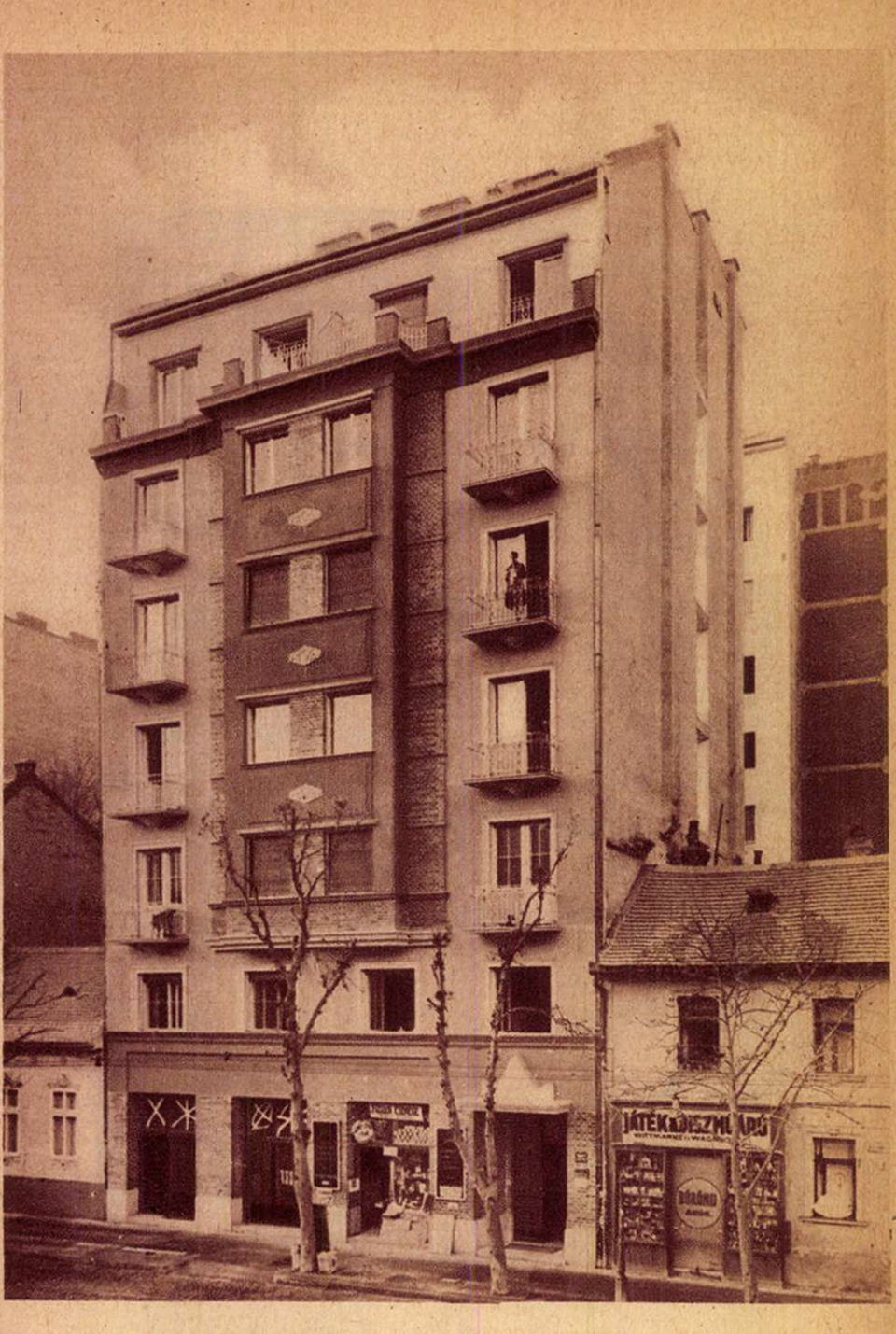 Budapest, Krisztina körút 79., 1929 körül, tervező: Freund Dezső (Az Est hármaskönyve, 1929, 292. o.)