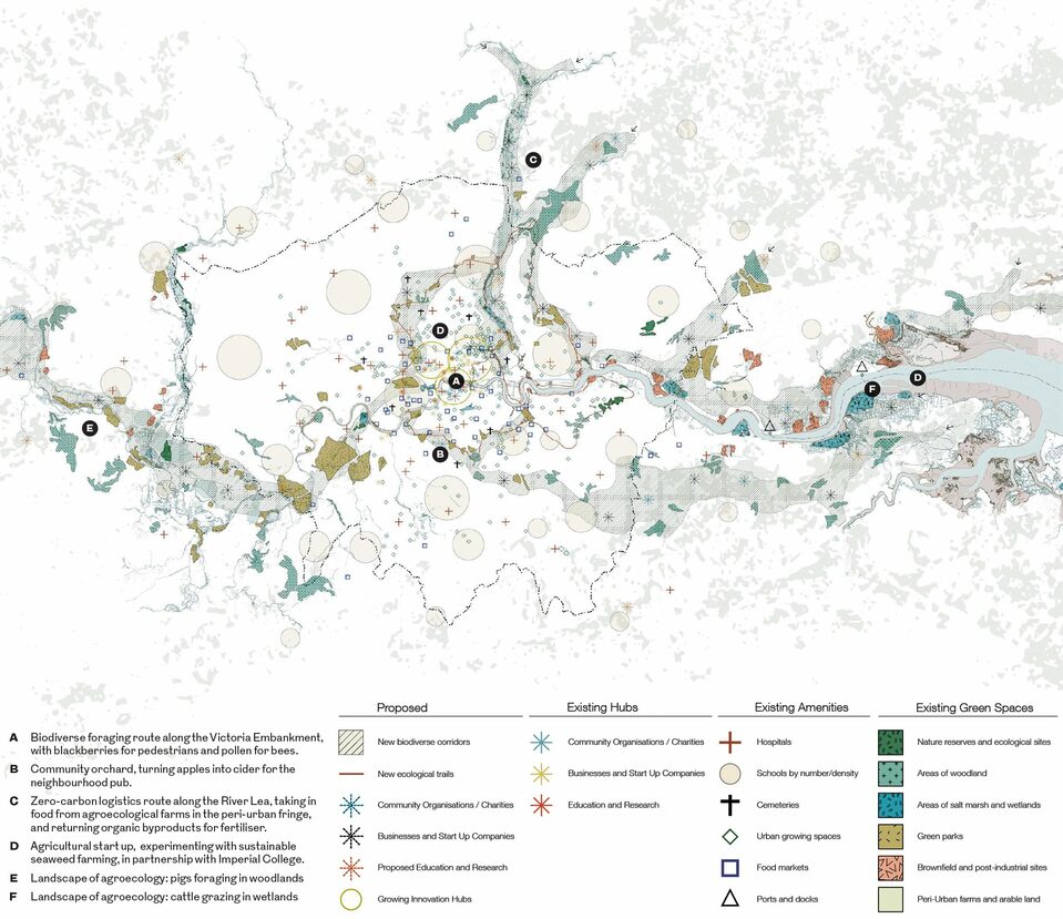 Greater London Agriculture. Építész: Tim Rodber, Dominic Walker