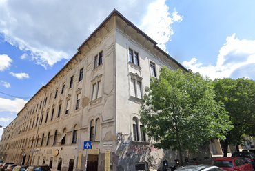 Budapest, Kékgolyó utca 16/b., tervező és kivitelező: Biró Károly és Gyula (Google Streetview, 2019. július) 