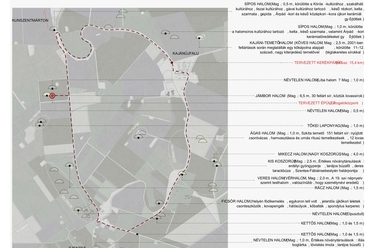 Térségi térkép - Alföld piramisai látogatóközpont - építész: TóthA Máté