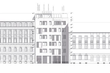 Utcafronti homlokzat - Lelkek háza - építész: Deák Andrea Roxána
