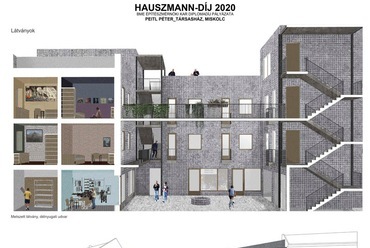 Hauszmann-díj 2020 – Peitl Péter: Társasház, Miskolc – témavezető: Jancsó Miklós