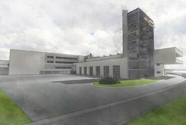 Új tűzoltólaktanya és katasztrófavédelmi központ Veszprémben - építész: Ortvein Csaba