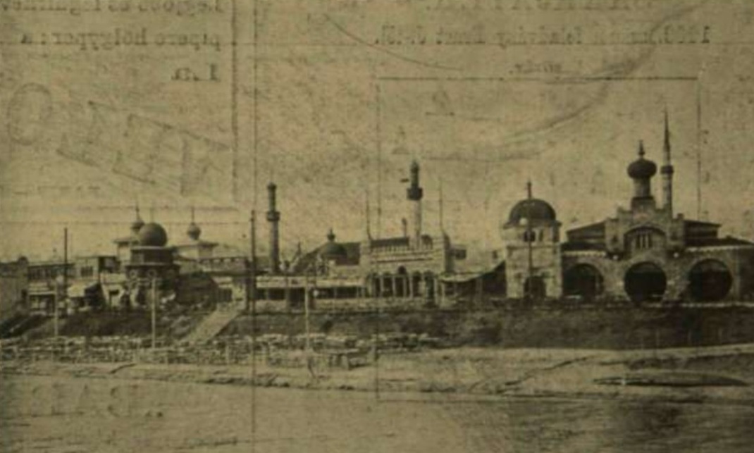 A hajdani Lágymányosi Konstantinápoly részlete. Forrás: Vasárnapi Ujság