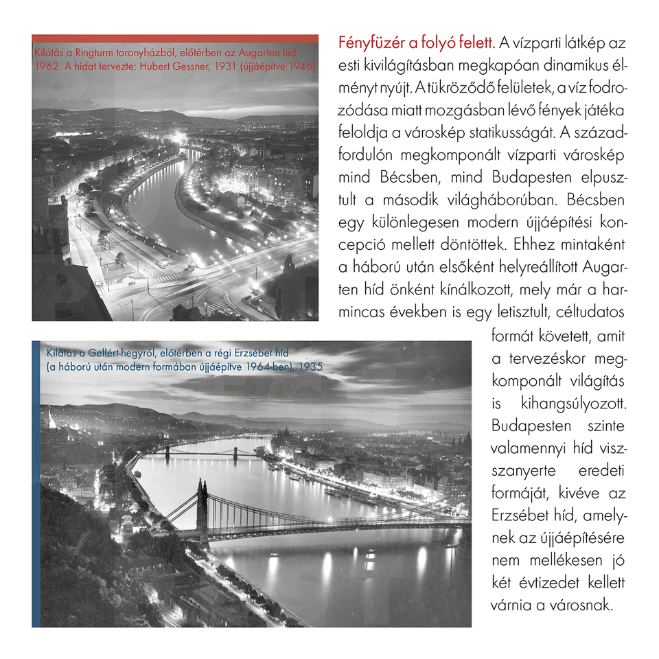 BÉCS és BUDAPEST párhuzamos városképei a 20. századból – A Térformák Társadalomformák (TérTár) műhely idei urbanisztikai kiállítása