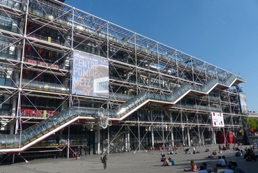 Centre George Pompidou. Építészek: Renzo Piano és Richard Rogers. Forrás: Pixabay.