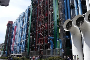 Centre George Pompidou. Építészek: Renzo Piano és Richard Rogers. Forrás: Pixabay.