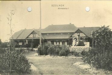 A Művésztelep 1910 körül, Forrás: Ártér Építészműterem