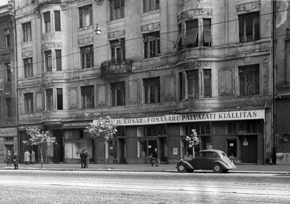 Bartók Béla út 18., 1958. Forrás: Fortepan / Budapest Főváros Levéltára. Levéltári jelzet: HU_BFL_XV_19_c_11