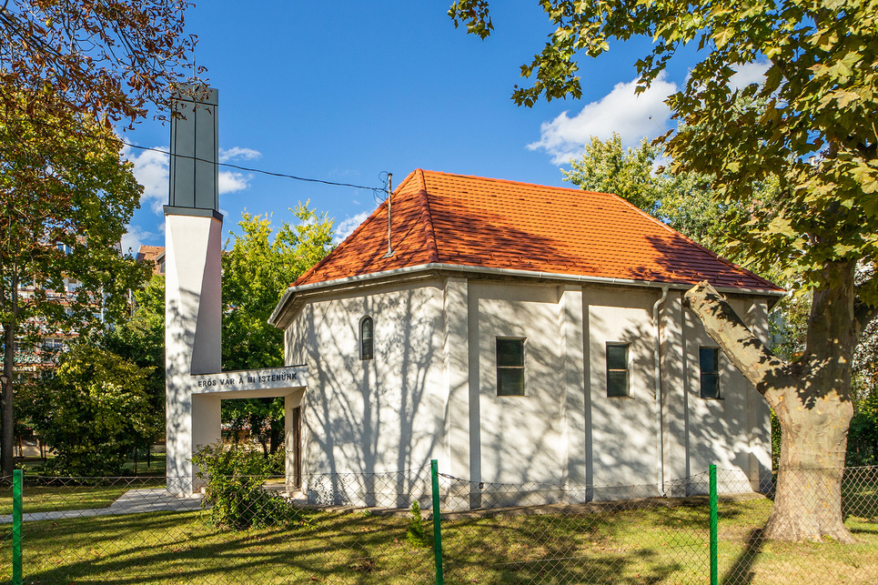 Mátyásföldi evangélikus templom. Fotó: Gulyás Attila
