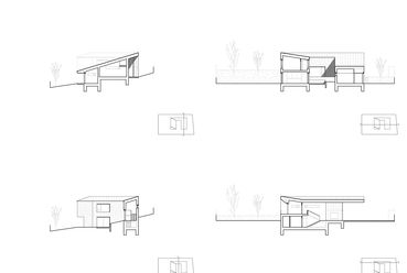 ARH – családi ház Aranyhegyen – metszetek – Építész: batlab architects 