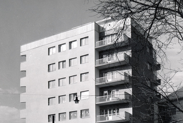 Budapest, Kékgolyó utca 1., 1960 körül, tervező: Kiss Albert, Mester Árpád és Preisich Gábor (Fortepan/Preisich család)
