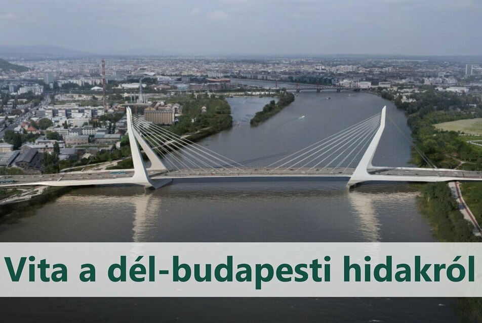 Visszanézhető az online vita a dél-budapesti hidakról