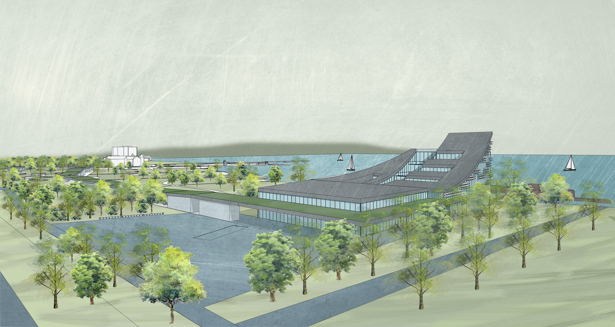 Keszthely balatoni központjának fejlesztése – Látványterv – Építész: FUTURE PLANS