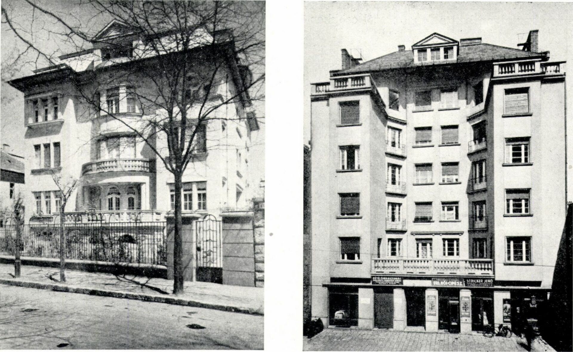 Balzac Utca 39 épület Rajz