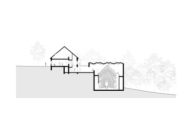 A jáki templomhoz tartozó épületegyüttes fejlesztése – PÉTERFFY + DŐRY architects