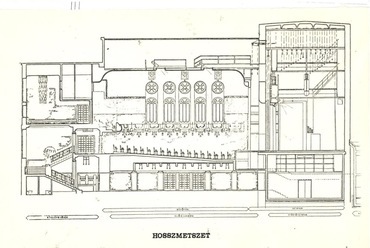 Hosszmetszet – Forrás: Szendrő Péter