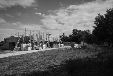Pravoszláv templom Hévízen, építés közben – Építész: Váncza Művek – Fotó: Váncza Márk