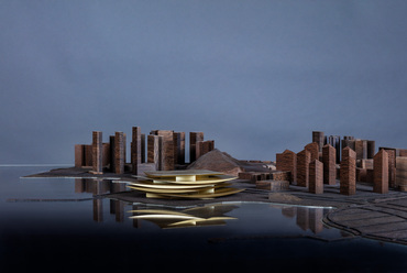 Sencsen Operaház makett – Robert Gutowski Architects – Makettfotó: Bujnovszky Tamás