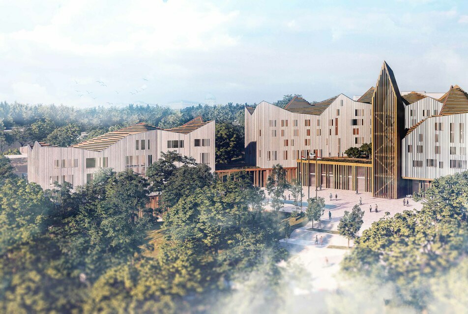 A Hello Wood és a ZDA közös terve a Mathias Corvinus Collegium új épületére