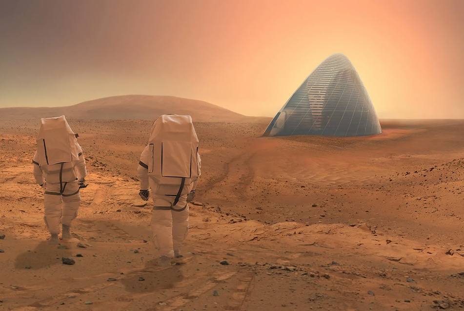 A Mars-béli építészet lehetőségei – így élhetnénk a vörös bolygón