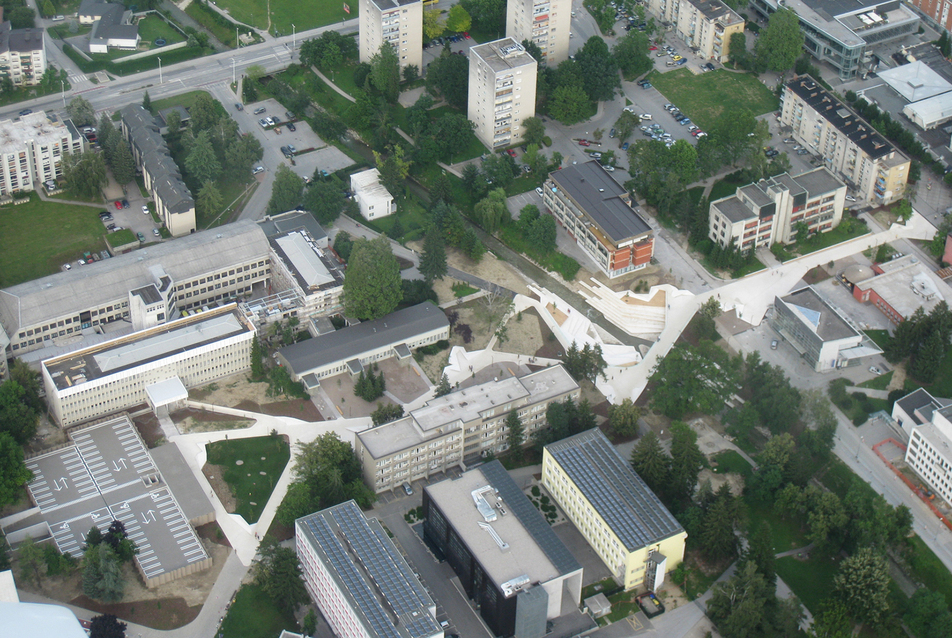 A szlovén Velenje modern városközpontjának rehabilitációja