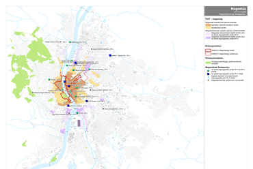 Budapest magas házainak lehetséges helye (BFVT, 2021)