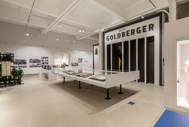 Budapest, Óbudai Múzeum — ‘A Goldberger...‘ textilipari gyűjtemény állandó kiállítás, 2013 – Narmer Építészeti Stúdió, fotó: Sirókai Levente